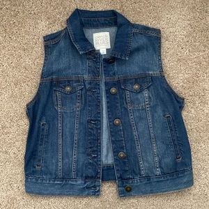 Canyon river blues jean vest